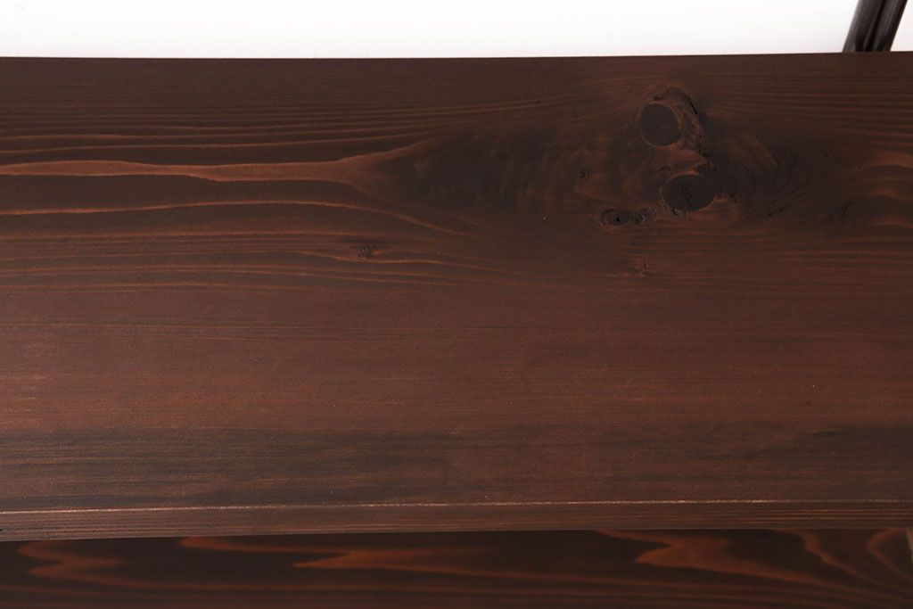 シンプルなラフジュ工房オリジナルアイアンラック【小】(3)