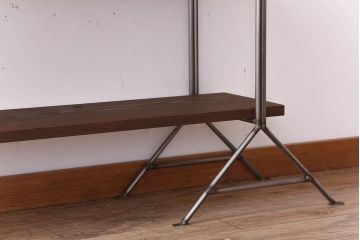 シンプルなラフジュ工房オリジナルアイアンラック【小】(3)