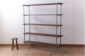 シンプルなラフジュ工房オリジナルアイアンラック【小】(3)