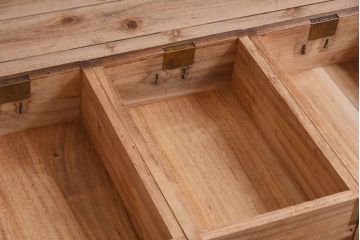 アンティーク家具　鉄脚付き　総桐材の衣装箪笥サイドボード