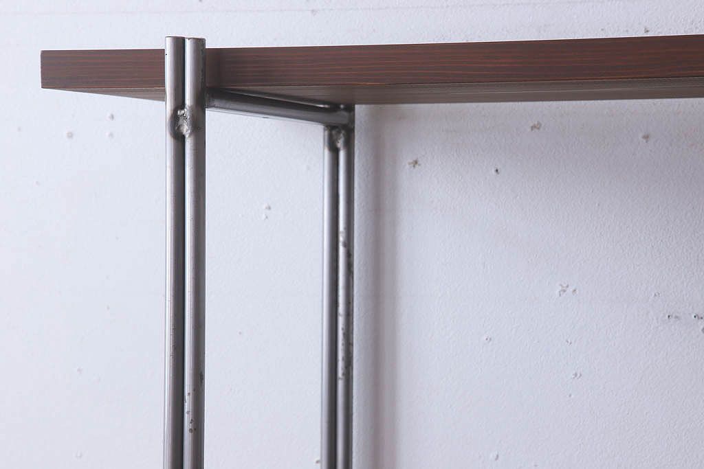 ラフジュオリジナル アイアンの薄型飾り棚【中】(1)