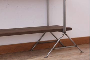 ラフジュオリジナル アイアンの薄型飾り棚【中】(1)