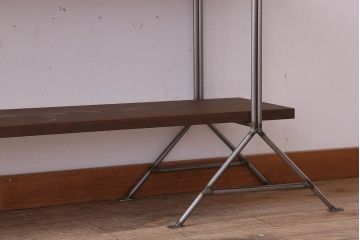 ラフジュオリジナル アイアンの薄型飾り棚【中】(2)