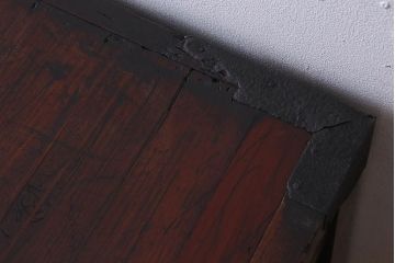 アンティーク家具　古民具・骨董　前面欅材製　江戸明治期の三国車箪笥