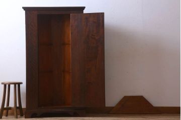 ビンテージ　松本民芸家具　特注品　コーナーキャビネット