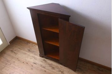 ビンテージ　松本民芸家具　特注品　コーナーキャビネット
