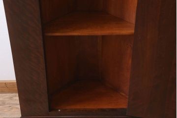 ビンテージ　松本民芸家具　特注品　コーナーキャビネット