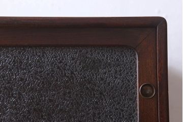 アンティーク家具　ダイヤガラス入り!和製アンティークの古い茶箪笥