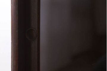 アンティーク家具　ダイヤガラス入り!和製アンティークの古い茶箪笥