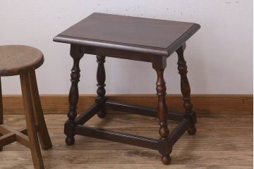 中古　松本民芸家具　#25型　スツールテーブル