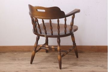 中古　飛騨産業　キツツキマーク　穂高　キャプテンチェア(1)