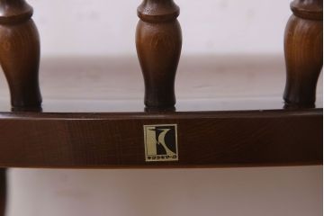 中古　飛騨産業　キツツキマーク　穂高　キャプテンチェア(1)