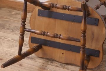 中古　飛騨産業　キツツキマーク　穂高　キャプテンチェア(1)
