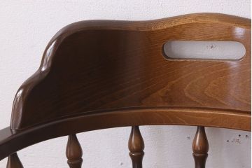 中古　飛騨産業　キツツキマーク　穂高　キャプテンチェア(1)