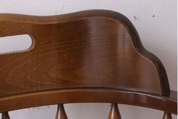 中古　飛騨産業　キツツキマーク　穂高　キャプテンチェア(1)