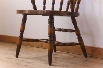 中古　飛騨産業　キツツキマーク　穂高　キャプテンチェア(2)