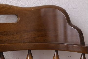 中古　飛騨産業　キツツキマーク　穂高　キャプテンチェア(2)