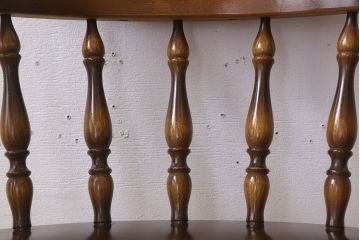 中古　飛騨産業　キツツキマーク　穂高　キャプテンチェア(2)