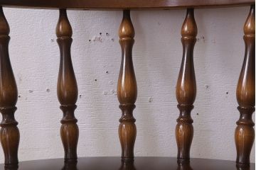 中古　飛騨産業　キツツキマーク　穂高　キャプテンチェア(3)