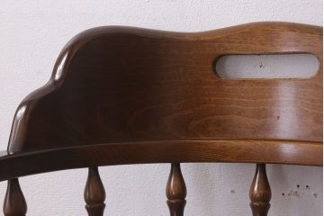 中古　飛騨産業　キツツキマーク　穂高　キャプテンチェア