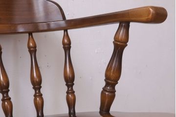 中古　飛騨産業　キツツキマーク　穂高　キャプテンチェア