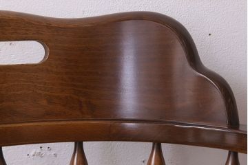 中古　飛騨産業　キツツキマーク　穂高　キャプテンチェア