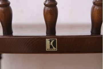 中古　飛騨産業　キツツキマーク　穂高　キャプテンチェア