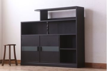 ヴィンテージ家具　ビンテージ　昭和レトロ　ペイント飾り棚