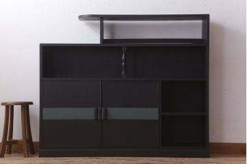 ヴィンテージ家具　ビンテージ　昭和レトロ　ペイント飾り棚