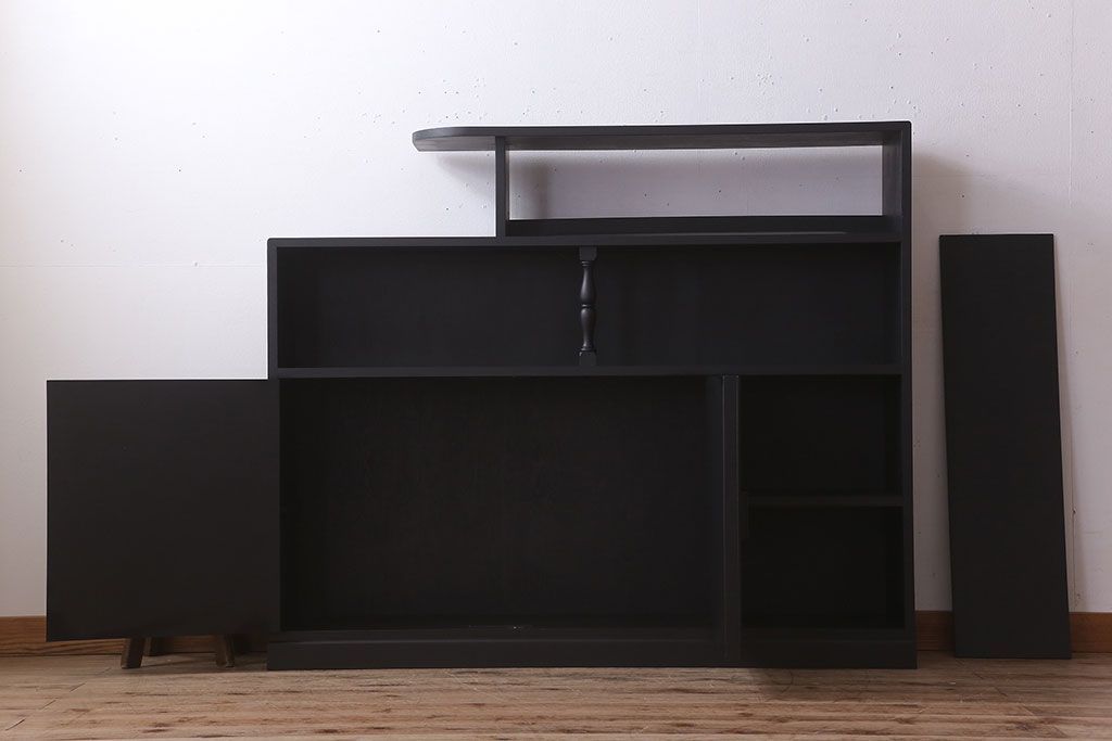 ヴィンテージ家具　ビンテージ　昭和レトロ　ペイント飾り棚