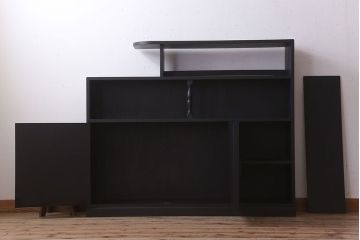 ヴィンテージ家具　ビンテージ　昭和レトロ　ペイント飾り棚