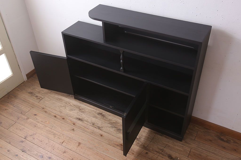 ヴィンテージ家具　ビンテージ　昭和レトロ　ペイント飾り棚