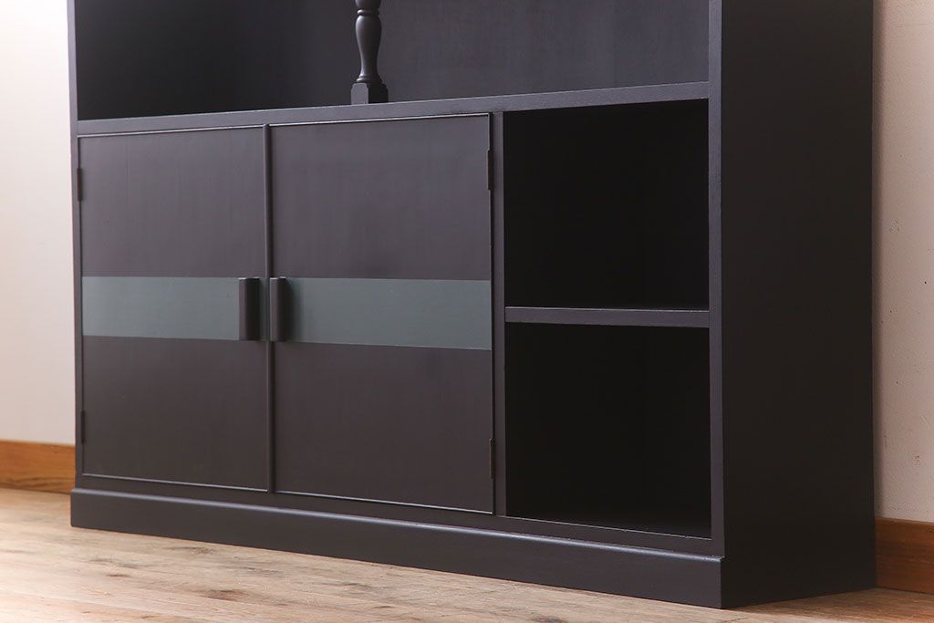 ヴィンテージ家具　ビンテージ　昭和レトロ　ペイント飾り棚