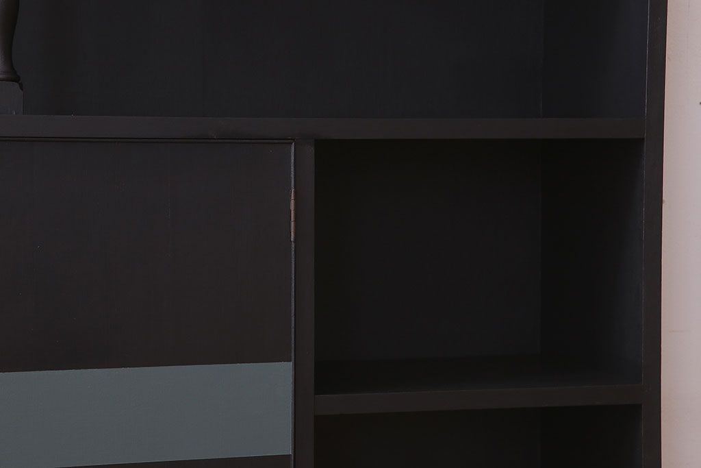 ヴィンテージ家具　ビンテージ　昭和レトロ　ペイント飾り棚