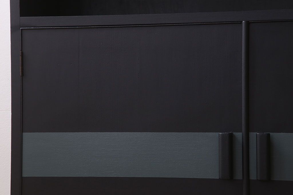 ヴィンテージ家具　ビンテージ　昭和レトロ　ペイント飾り棚