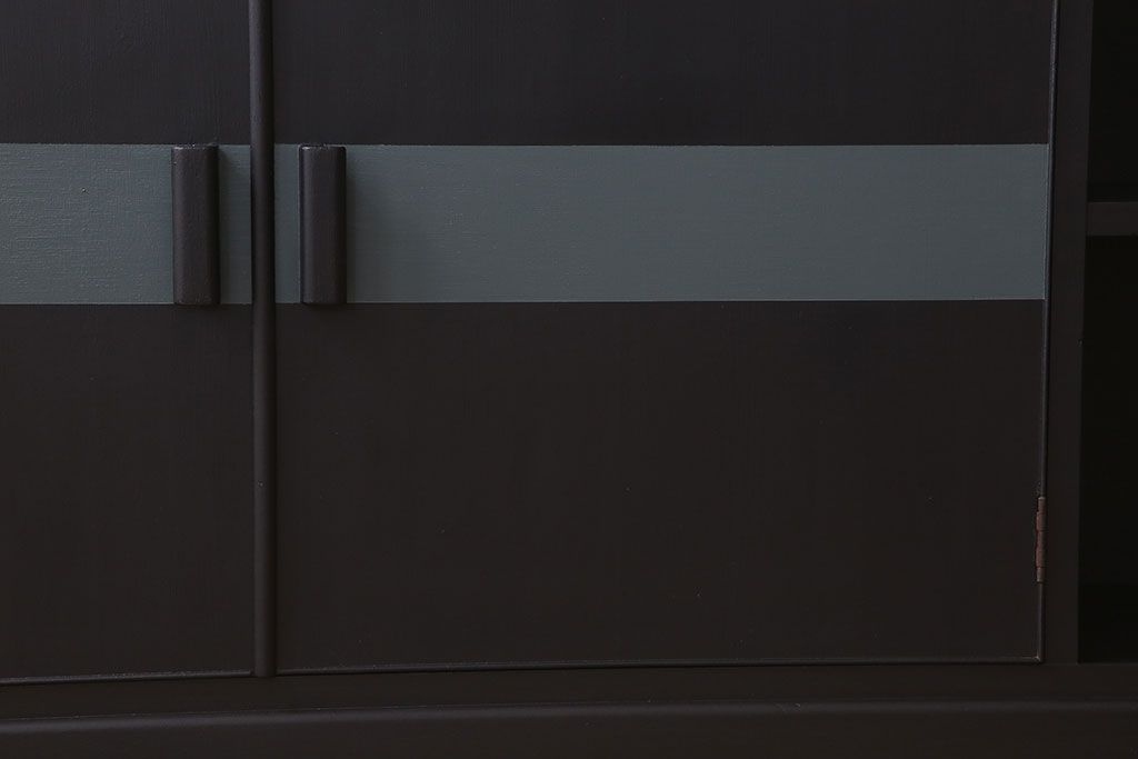 ヴィンテージ家具　ビンテージ　昭和レトロ　ペイント飾り棚