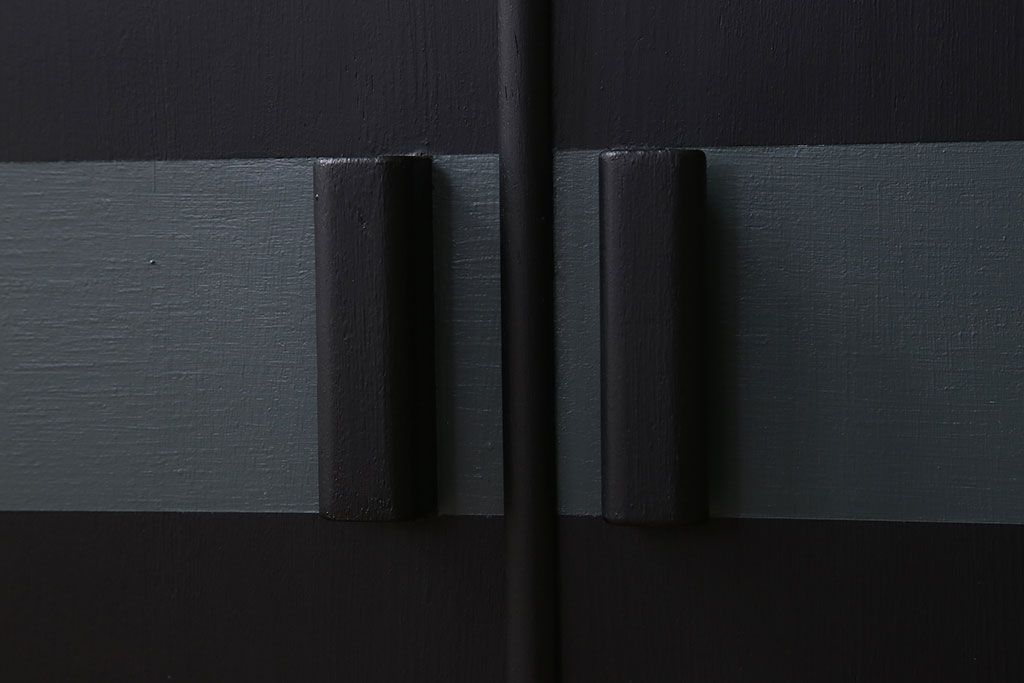 ヴィンテージ家具　ビンテージ　昭和レトロ　ペイント飾り棚