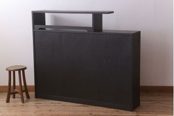 ヴィンテージ家具　ビンテージ　昭和レトロ　ペイント飾り棚