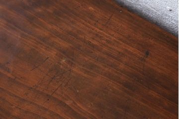 アンティーク家具　古い木製のアンティーク薄型薬箪笥(引き出し)