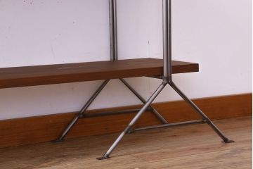 ラフジュオリジナル アイアンの薄型飾り棚【大】(1)