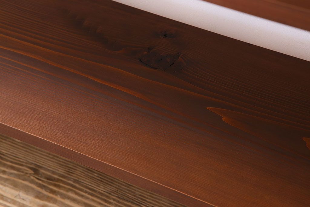 ラフジュオリジナル アイアンの薄型飾り棚【大】(1)