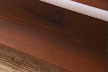 ラフジュオリジナル アイアンの薄型飾り棚【大】(1)