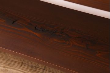 ラフジュオリジナル アイアンの薄型飾り棚【大】(2)