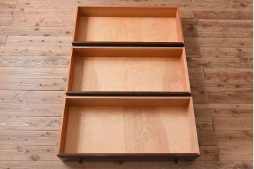 中古　松本民芸家具　D-34型　整理タンス(チェスト)(定価約31万9千円)