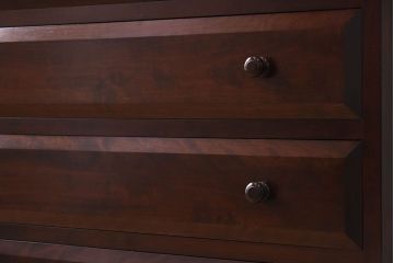 中古　松本民芸家具　D-34型　整理タンス(チェスト)(定価約31万9千円)