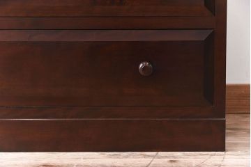 中古　松本民芸家具　D-34型　整理タンス(チェスト)(定価約31万9千円)