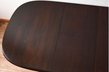 中古　飛騨産業　キツツキマーク　穂高　エクステンションダイニングテーブル(2)