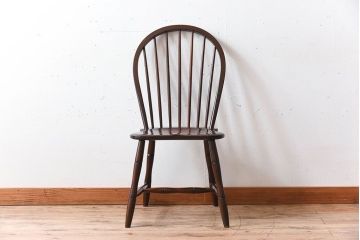 中古　松本民芸家具　#72 上質なリーチチェア(ダイニングチェア)(1)