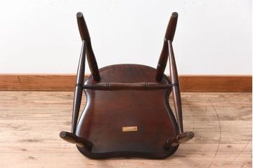 中古　松本民芸家具　#72 上質なリーチチェア(ダイニングチェア)(1)