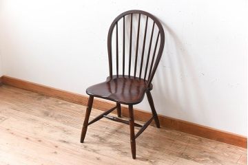 中古　松本民芸家具　#72 上質なリーチチェア(ダイニングチェア)(2)